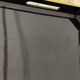 Japanese tray in black and gold lacquered wood