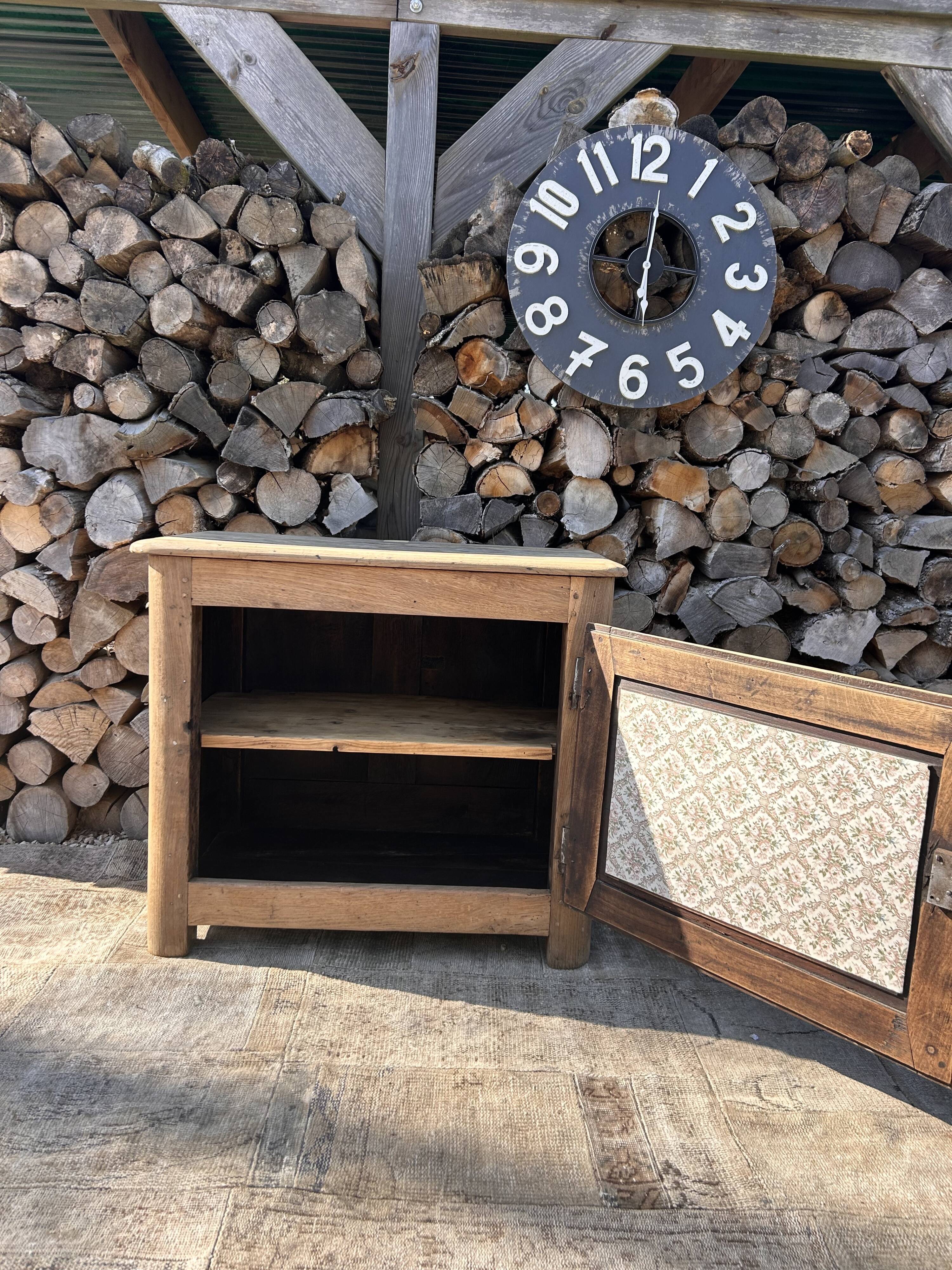 Solid wood confiturier / Renovated antique storage furniture