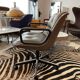 Fauteuil Executive Pollock en cuir gris par Knoll