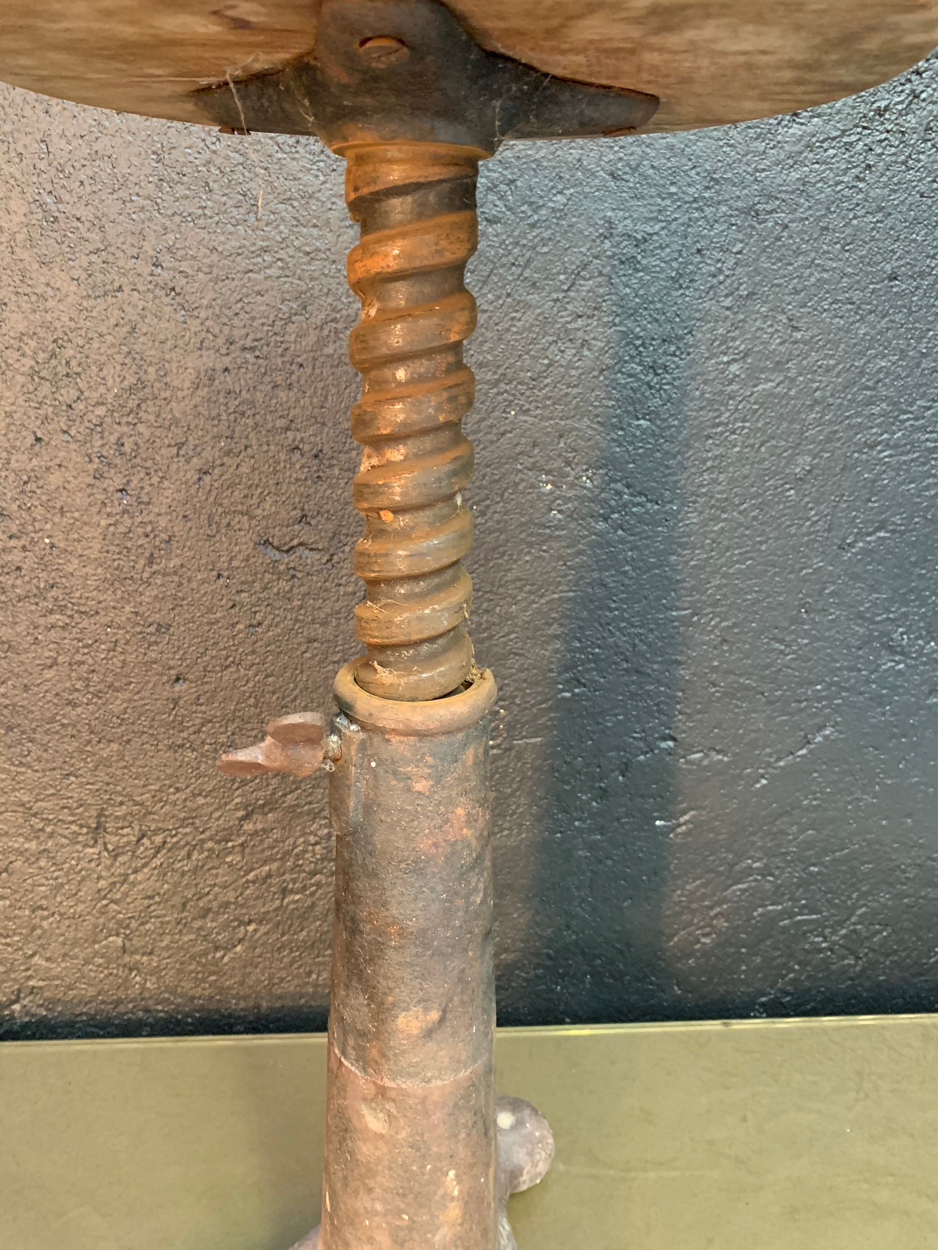 Industrial singer stool