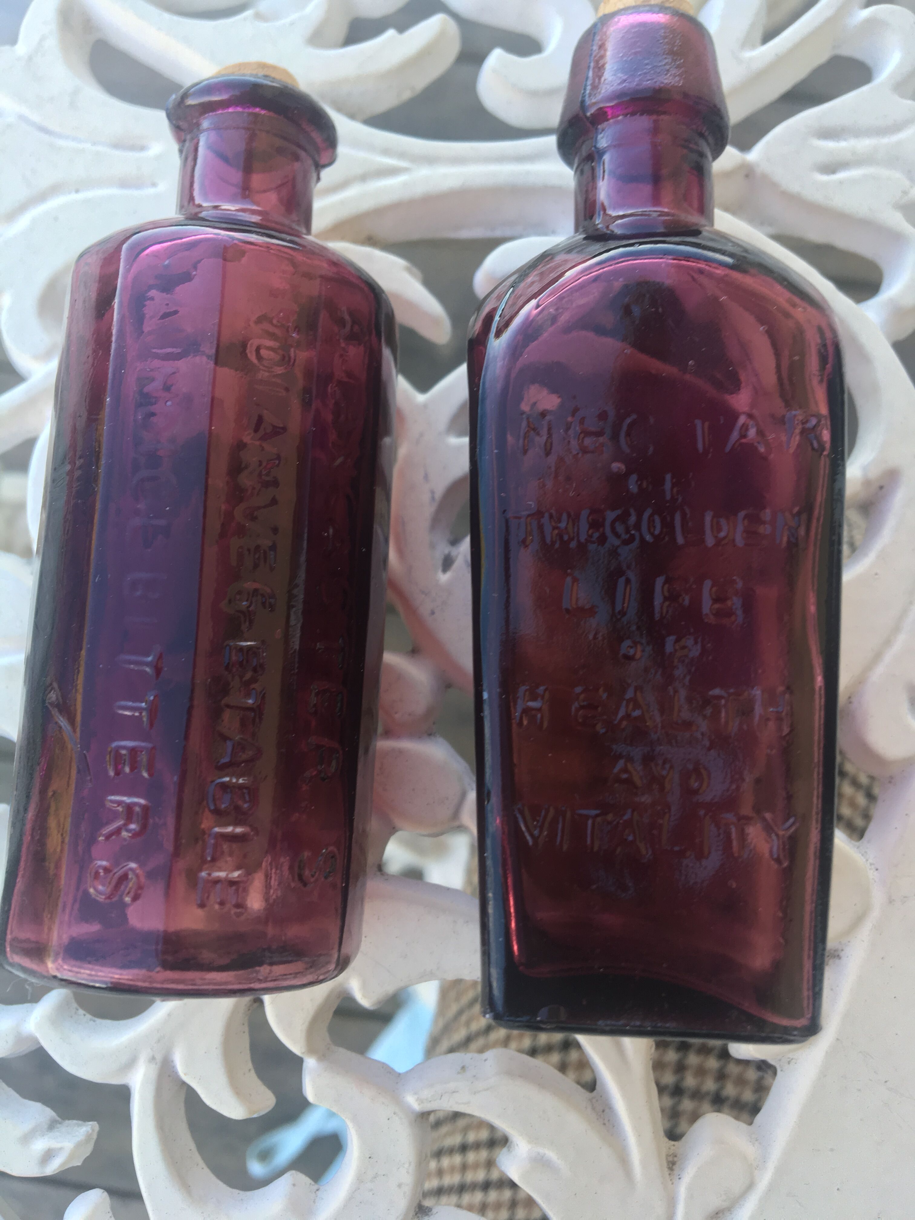 Set of pharmacy jars