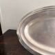 Antique Serving Dish Tray 18th Century Pewter Fondue HO