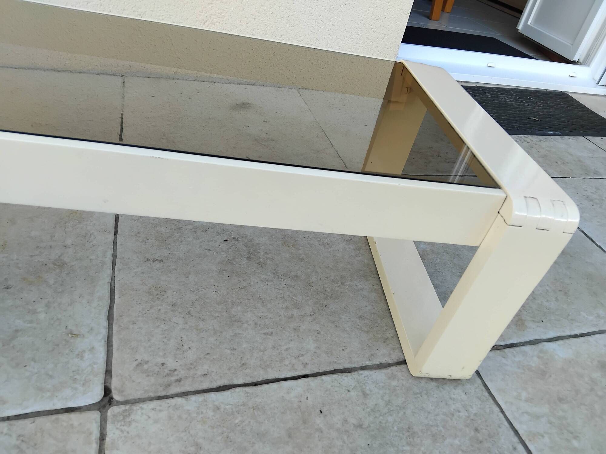 Table basse vintage année 70 design