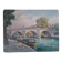 Edouard Leverd (1881-1950) oil on cardboard - 35 x 27 cm - bridge in Paris 1937