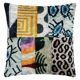 Vintage ikat cushion cover 51x51 cm