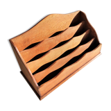 Wooden mailbox