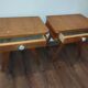 Vintage bedside duo