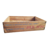 Caisse en bois d´anchois