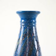 Blue ceramic vase, Danish design, 1970s, made in Denmark