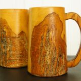 Massive olive wood chop