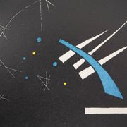 Vassily kandinsky : petits mondes - lithographie signée
