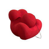 Armchair and footstool up 5/6 "la mamma" by Gaetano Pesce for B&B Italia