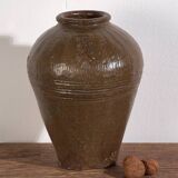 Petit vase ancien en céramique émaillée orientale (c.1900)
