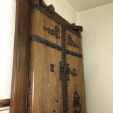 Of entry door Vietnamese Chinese wooden massif beginning of the 20 th