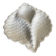 Ceramic compartmentalized leaf appetizer dish