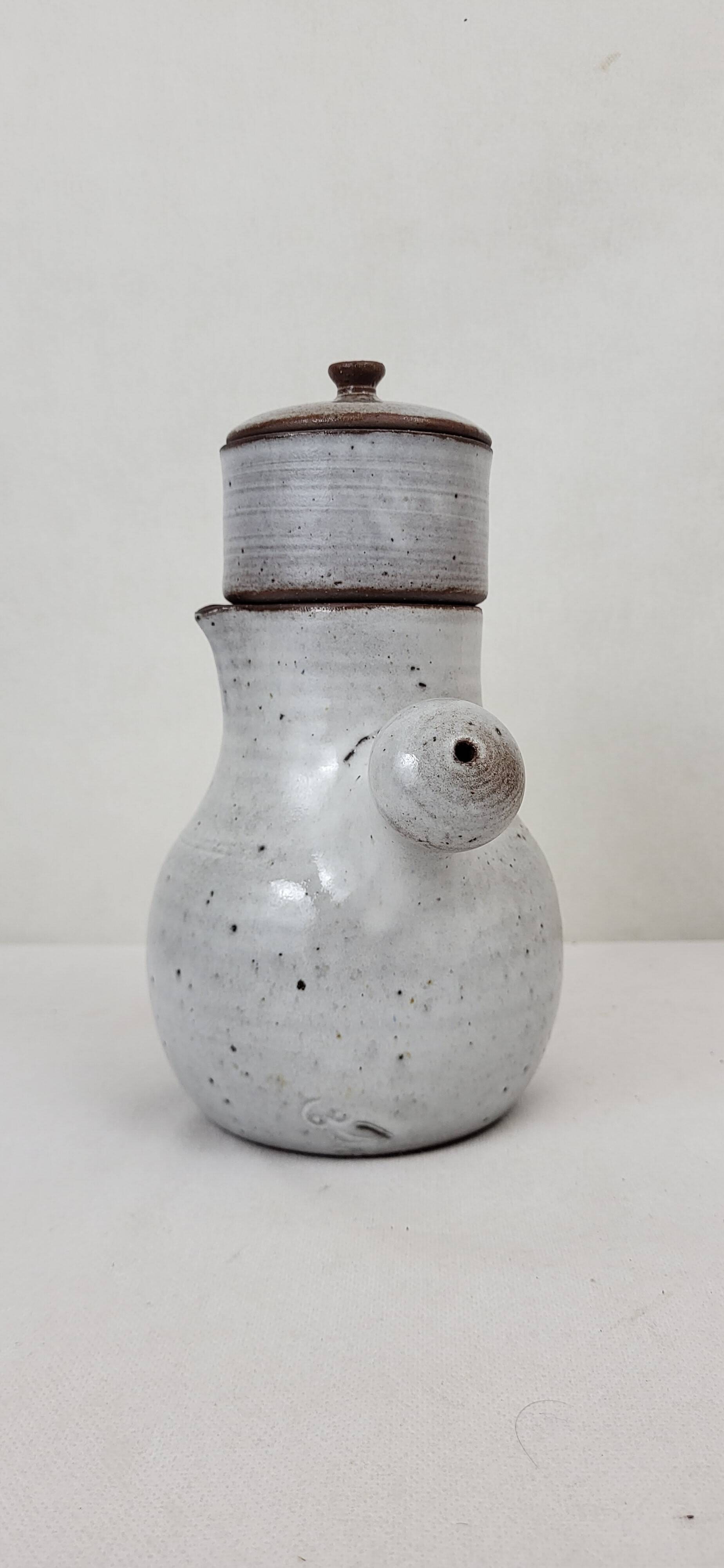 Ratilly / Pierlot stoneware coffee pot
