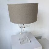 David Lange Lucite Table Lamp