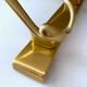 Vintage brass coat rack
