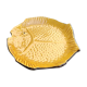 Zoomorphic dish ceramic fish Poet-Laval