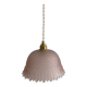 Art Deco cut glass pendant light