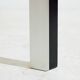 Steel and ceramic coffee table, Set of 2 (MK10681)