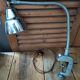 Vintage patinated industrial metal study desk lamp old dp1121b32