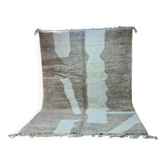 Tapis Béni Ourain Authentique 300x200 cm - 100% Laine, Fait Main