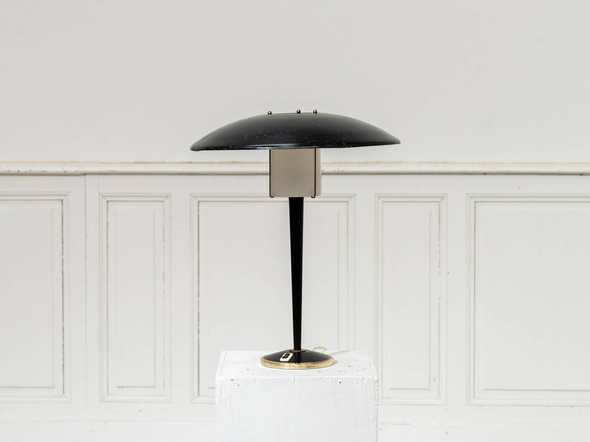 Vintage desk lamp, Caillat edition by Jean-Boris Lacroix, 1950