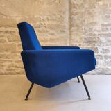 Pair of Troïka armchairs, design by Paul Geoffroy, Airborne edition.