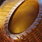 Plat barbotine Vallauris
