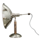 1930s Bauhaus Chrome Table Lamp with Beech Handle, Czechoslovakia