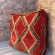 Vintage Moroccan pouf, Beni ourain Moroccan pouf, Berber pouf,