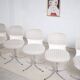 5 x chaises Giroflex 7105 Space Age