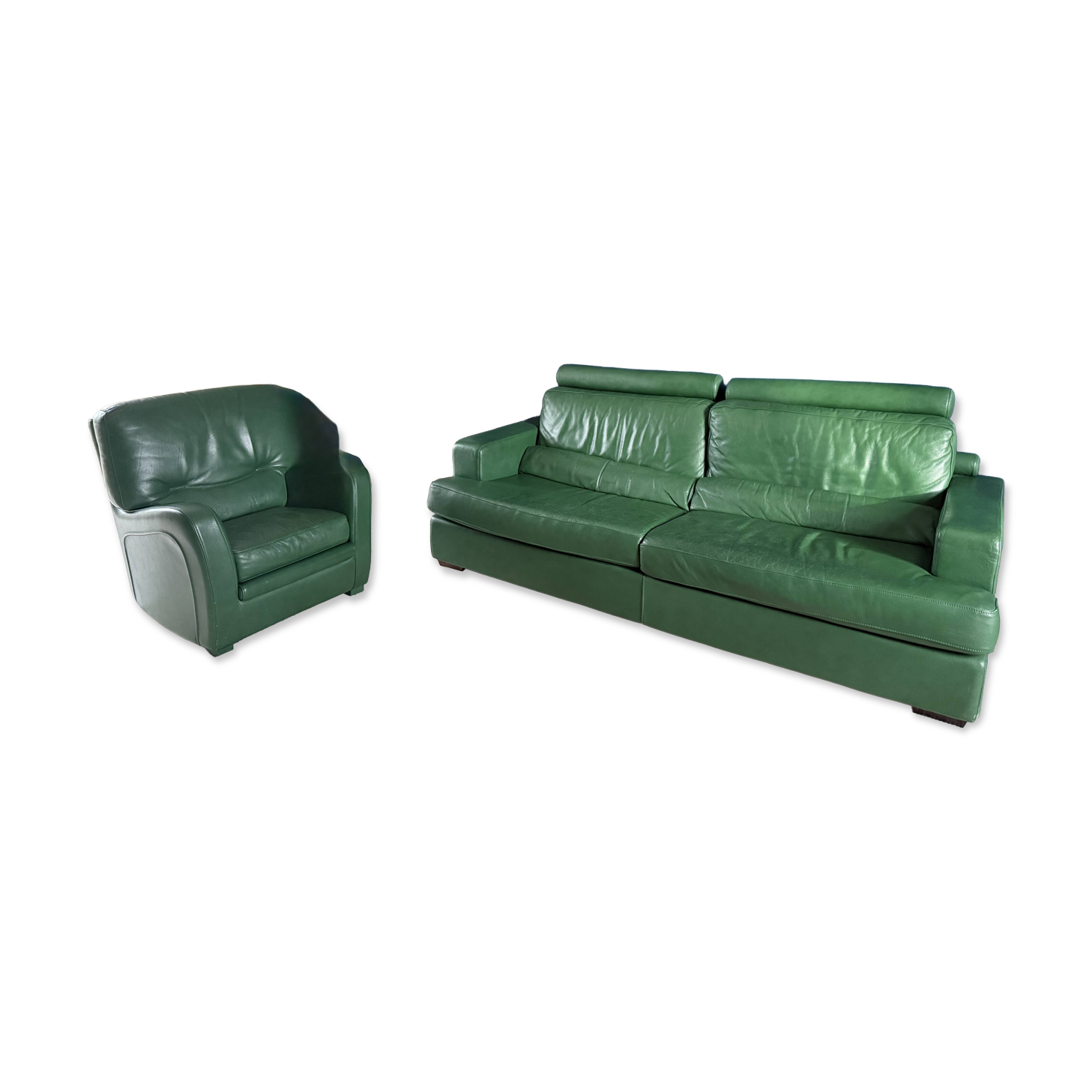 Canapé  Cuir Roche Bobois