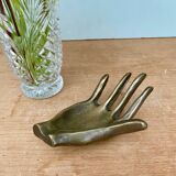 Ashtray brass hand