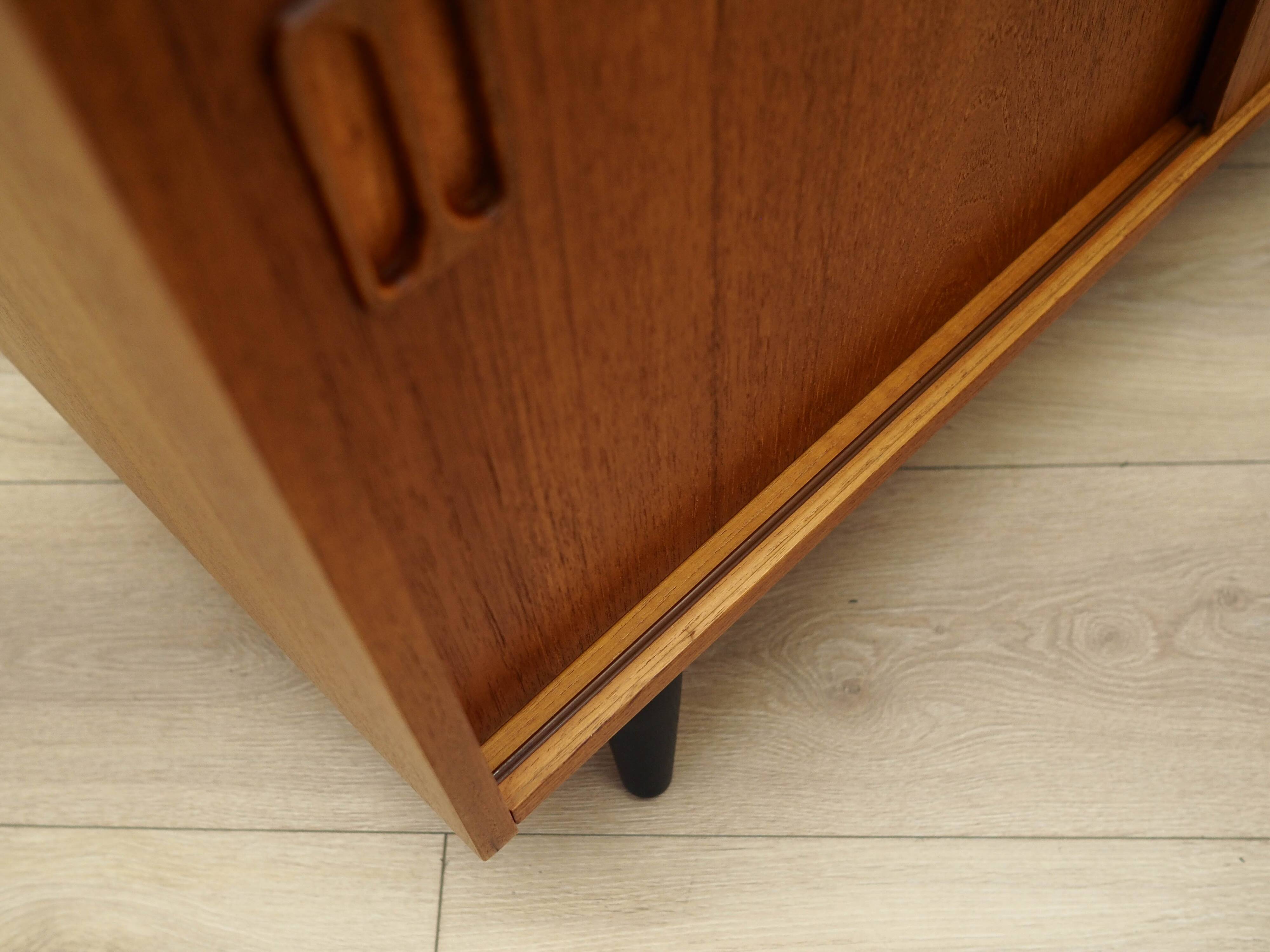 Teak cabinet, Danish design, 1970s, production: Denmark