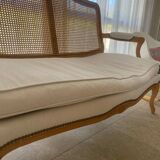 French vintage bank chair