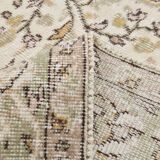 Cream & Beige Antique Turkish Rug 163x267Cm SK 21968