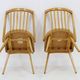 1960s Antonin Suman Set of Four Dining chairs in Beech Wood , Czechoslovakia