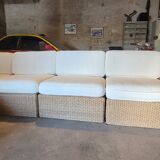 Water hyacinth modular sofa