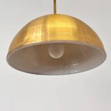 Design Scandinavian style brass pendant - 1960s / Czechoslovakia