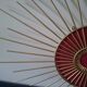 Vintage sunburst mirror