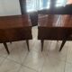 2 tables de chevet vintage