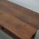 Rustic Dining Table in Oak and Elm from the Early 20th Century