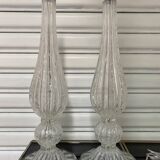 Pair of lamp legs Alberto Dona- Murano glass - 70s