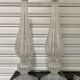 Pair of lamp legs Alberto Dona- Murano glass - 70s