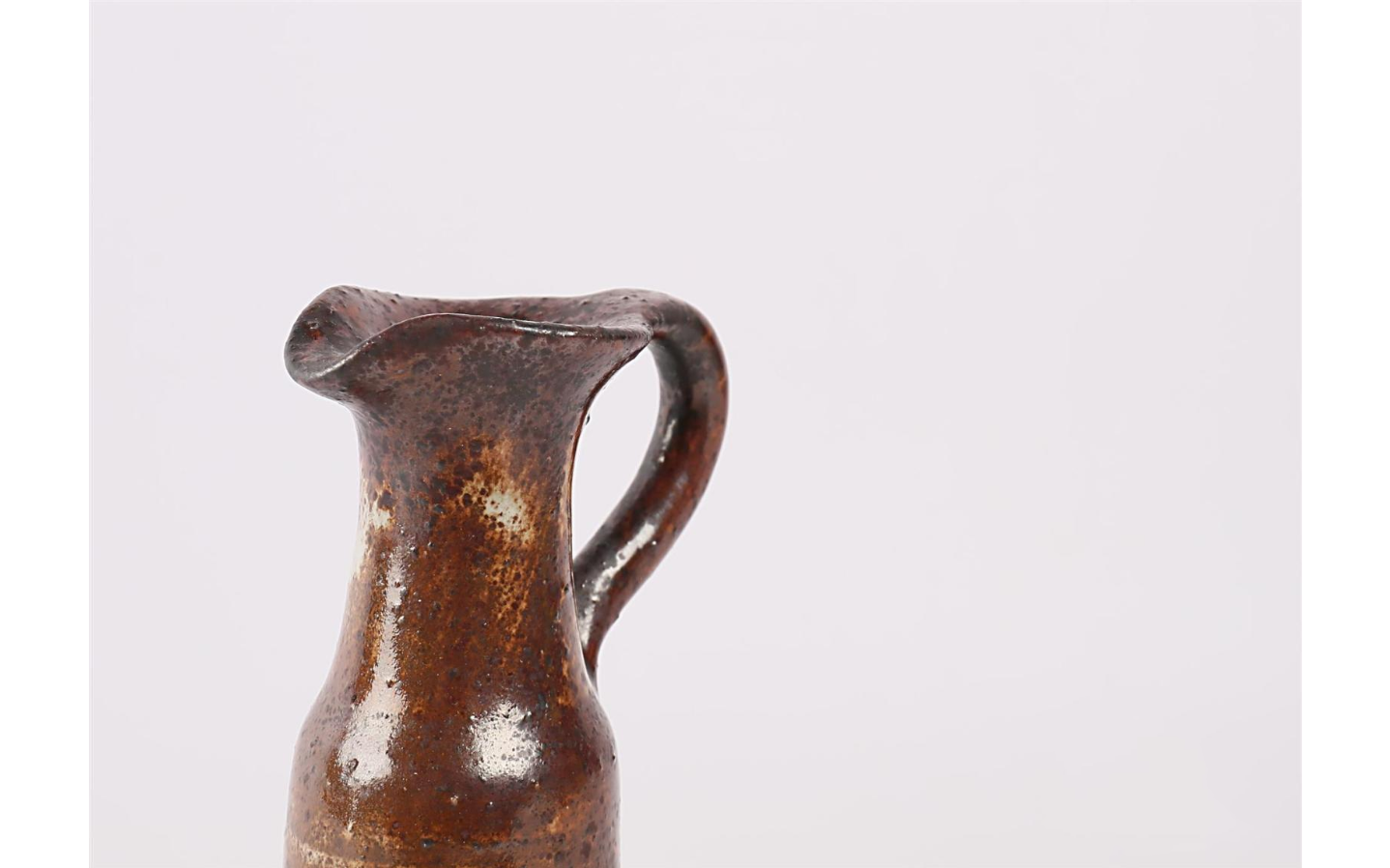Pitcher in camel earth, Jacques Pouchain for Atelier Dieulefit