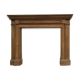 Manteau cheminée bois