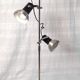 Modernist floor lamp 3 spots – 70s