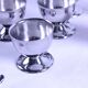 Guy Degrenne vintage metal egg cup set
